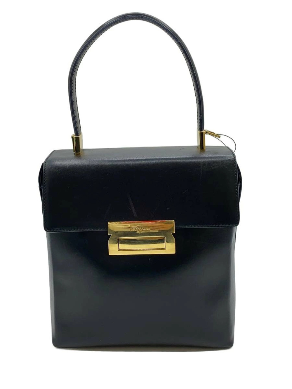 Salvatore Ferragamo Handbag Leather Black